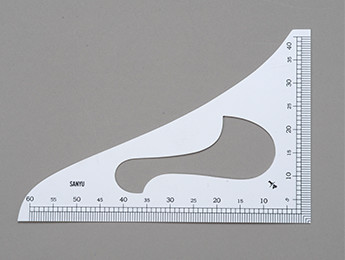 縮尺定規1/4～1/5(N)画像